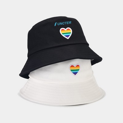 100% Cotton Fisherman Hat Pride Rainbow Hat