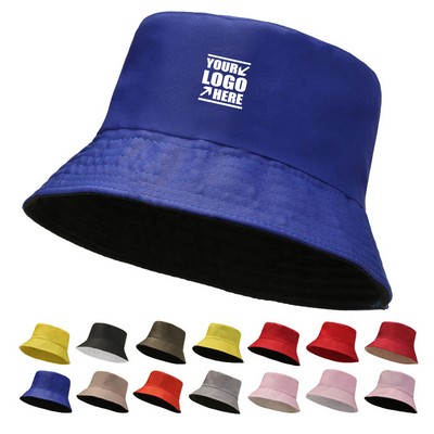 Double-sided Polyester Bucket Hat