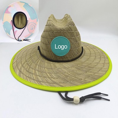 Lifeguard Straw Hat