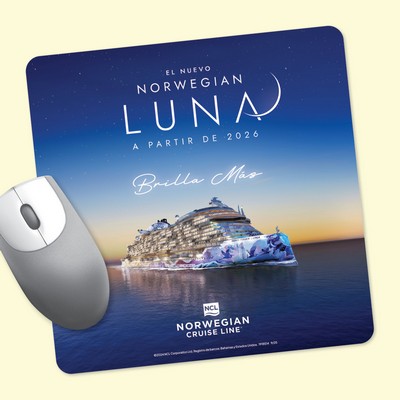 Peel&Place® 8" Square x.015" Ultra-Thin Mouse Pad