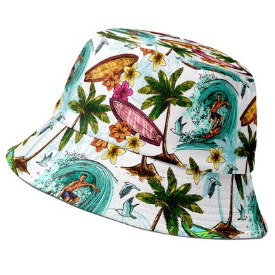 Performance Poly Sublimation Single-Sided Bucket Hat