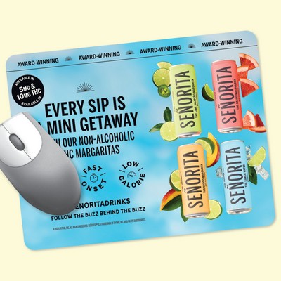 Barely There™ 7"x9"x.02" UltraThin, Hard Surface MousePad