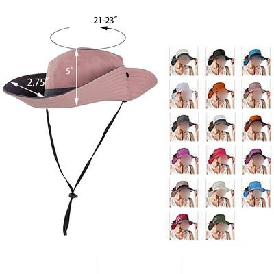 Ponytail Sun Bucket Hats